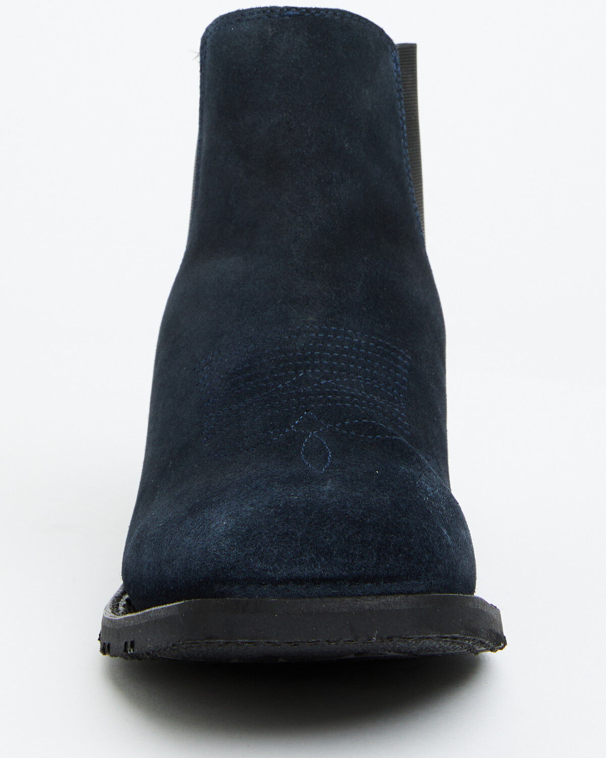 Image #4 - Laredo Men's Cambridge Suede Western Ankle Boots - Broad Square Toe, Blue, hi-res