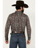 Image #4 - Cody James Men's Showcase Paisley Print Long Sleeve Button-Down Stretch Western Shirt, , hi-res
