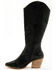 Image #3 - Matisse Women's Boot Barn Exclusive Nashville Embellished Tall Western Boots - Pointed Toe, Black, hi-res