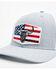Image #2 - Salty Rodeo Men's Liberty Trucker Cap, Grey, hi-res