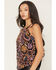 Image #2 - Idyllwind Women's Chateau Embroidered Sleeveless Tank Top, Black, hi-res