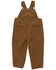 Image #2 - Carhartt Infant Girls' Overalls, Brown, hi-res