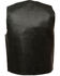 Image #2 - Milwaukee Leather Men's Classic Snap Gun Pockets Vest - Big, Black, hi-res