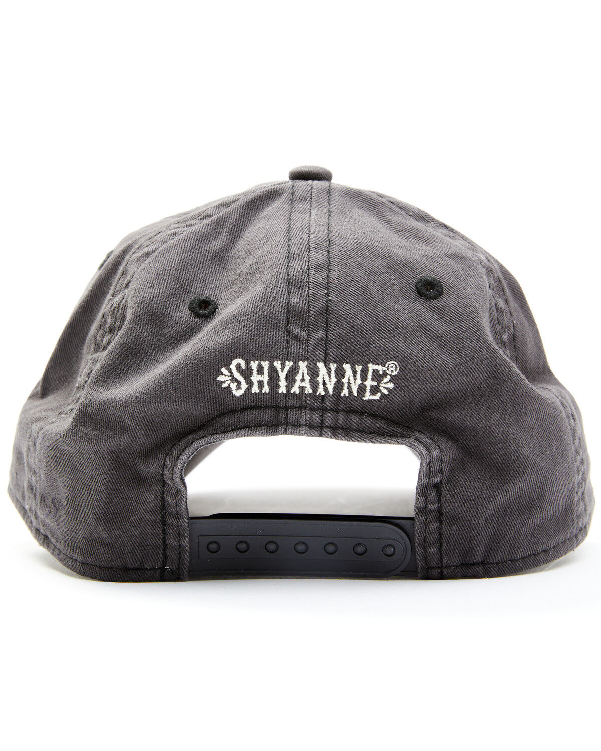 Image #3 - Shyanne Women's Cowgirl Cool Embroidered Solid Back Ball Cap, Grey, hi-res