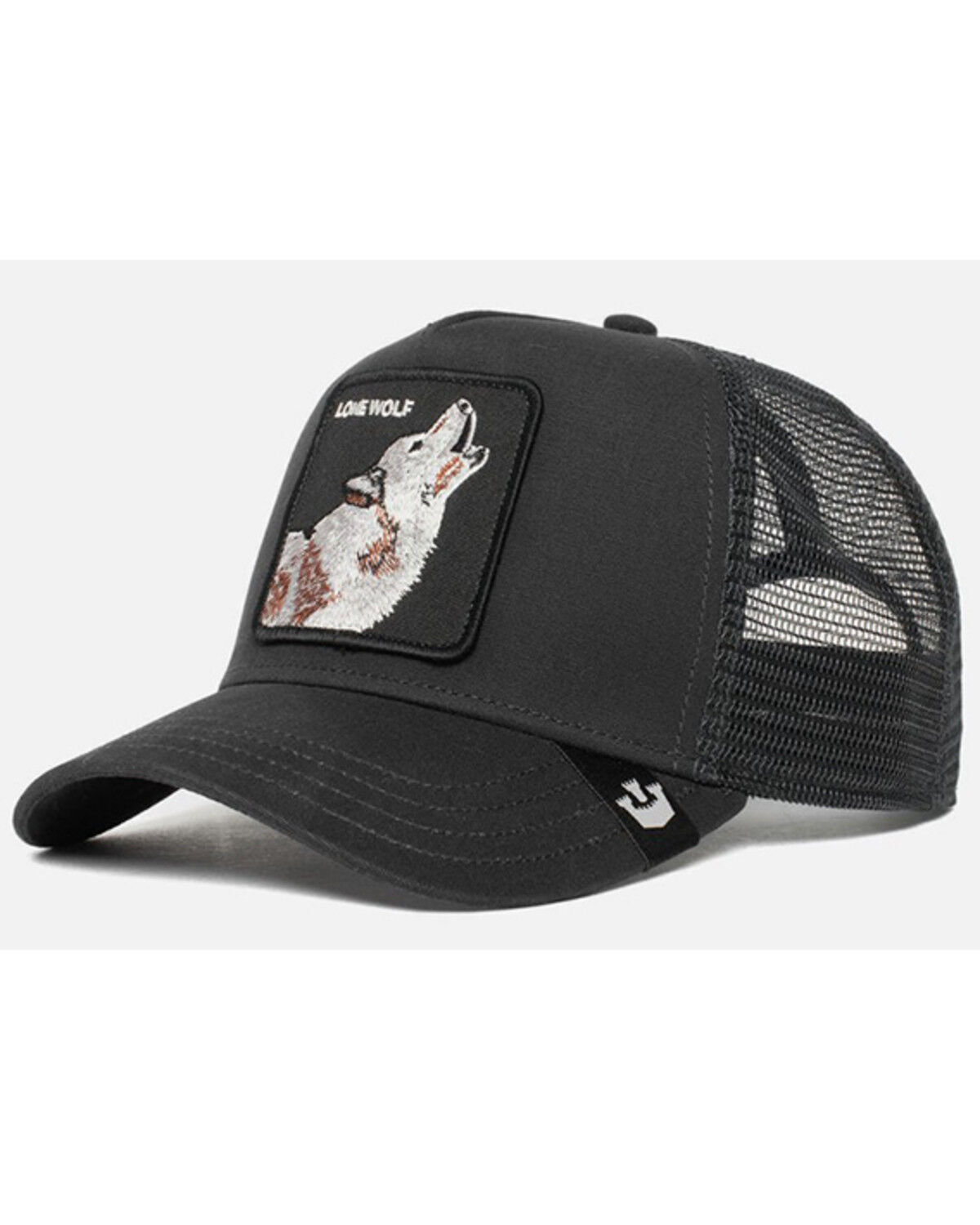Image #1 - Goorin Bros Men's The Lone Wolf Ball Cap, Black, hi-res