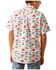 Image #2 - Ariat Boys' Desert Print Short Sleeve Button-Down Western Shirt, White, hi-res