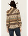 Image #4 - Outback Trading Co Women's Lorelei Southwestern Print Long Sleeve Snap Performance Shirt, Chocolate, hi-res