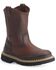 Image #1 - Georgia Boot Boys' Little Georgia Giant Wellington Boots - Round Toe, Brown, hi-res
