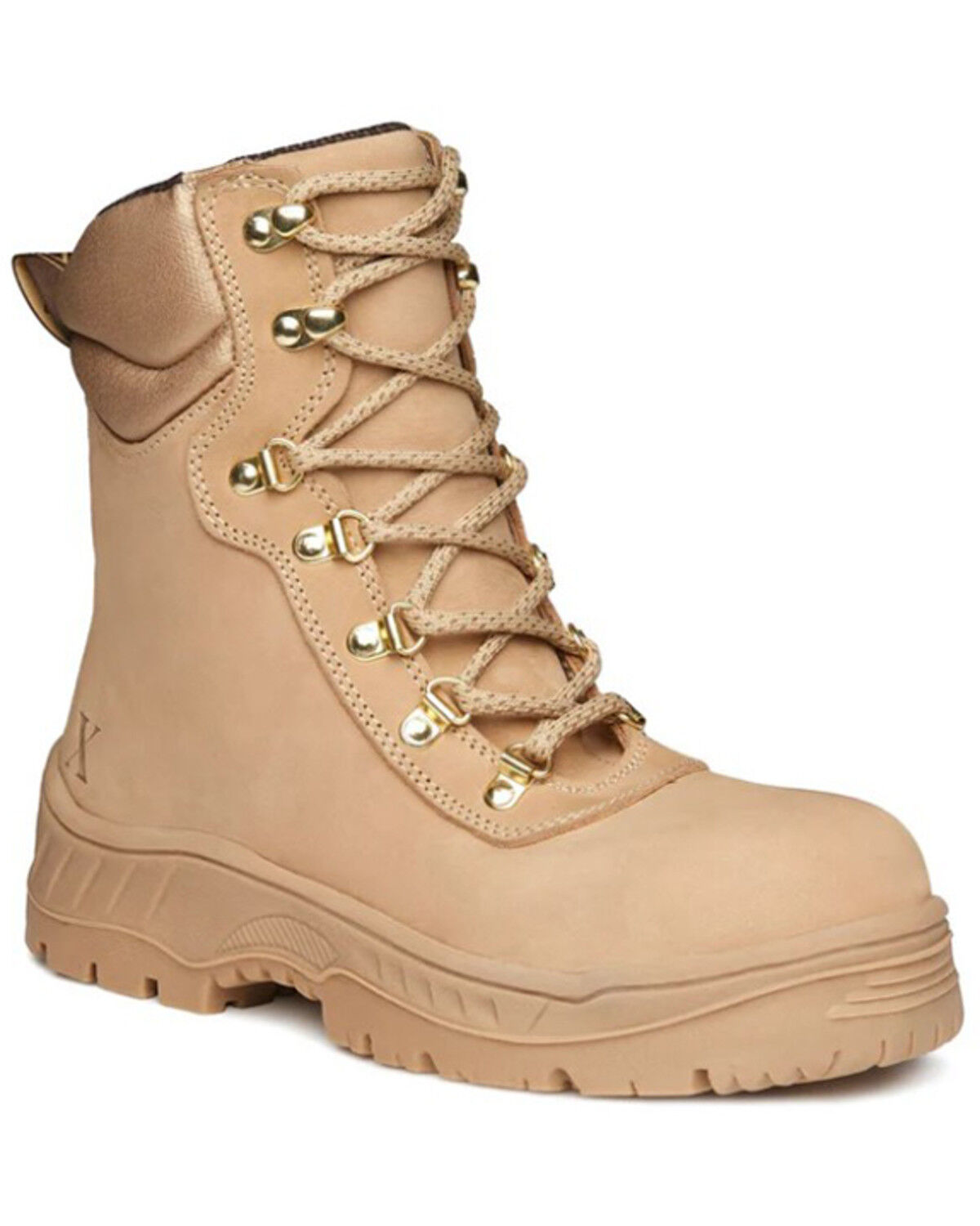 Image #1 - Xena Workwear Women's 8" Horizon Work Boots - Alloy Toe, Tan, hi-res