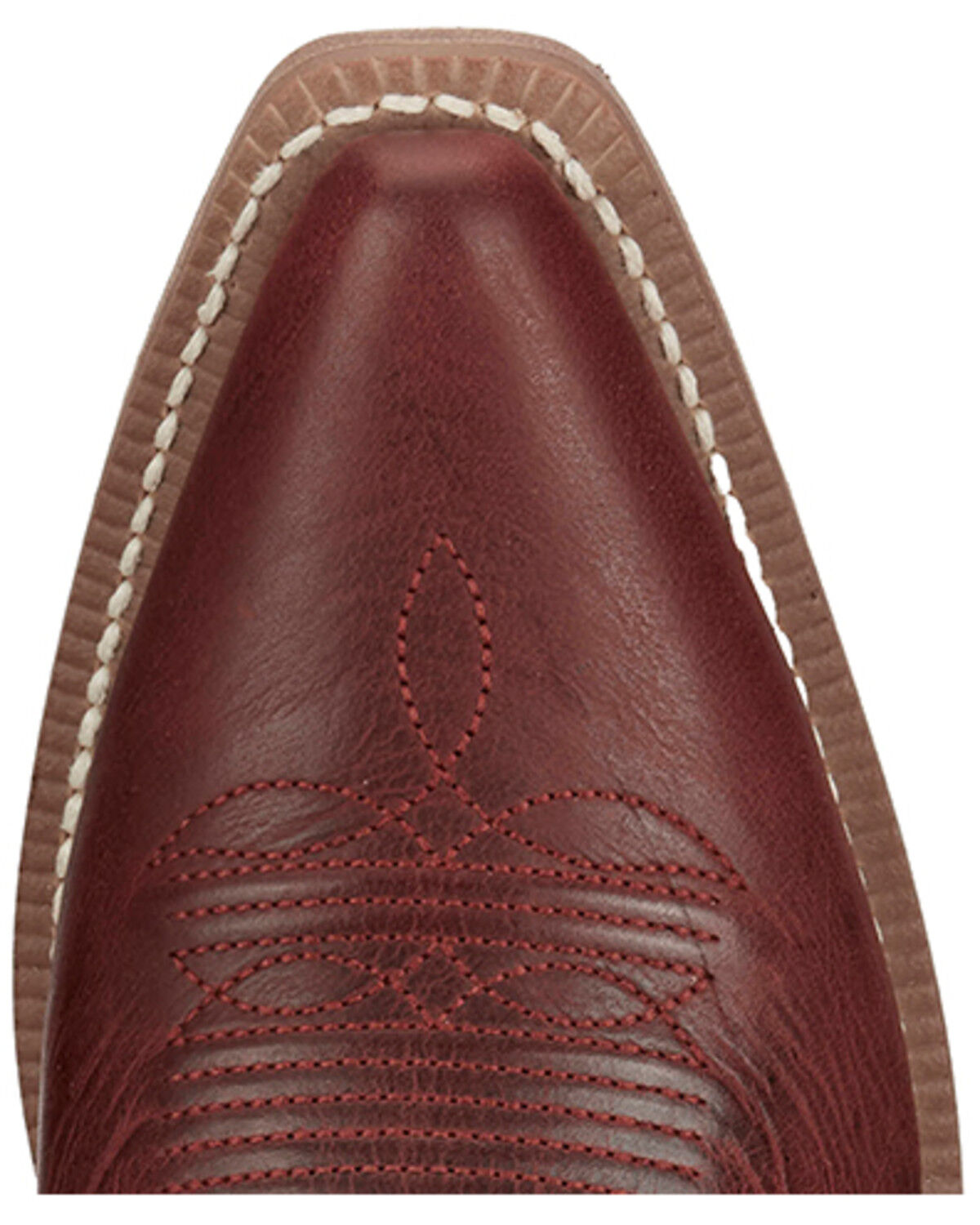 Image #6 - Justin Women's Isabella Western Booties - Snip Toe, Red, hi-res