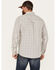 Brothers & Sons Men's Plaid Long Sleeve Button-Down Western Shirt, Tan, hi-res