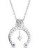 Montana Silversmiths Women's Creating Your Luck Blossom Necklace, Silver, hi-res