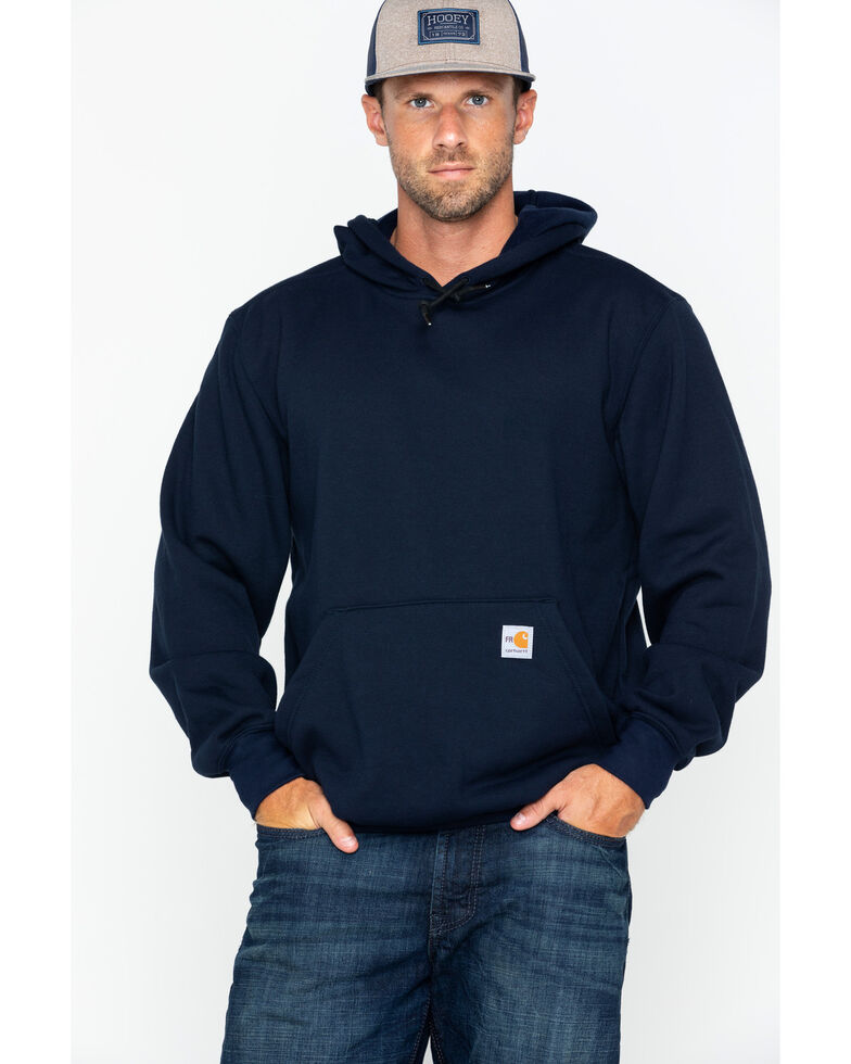450+ Mens Pullover Hoodie Front View Of Hooded Sweatshirt Mockups Design