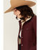 Image #2 - Ariat Women's Solid Performance Softshell Jacket, Maroon, hi-res