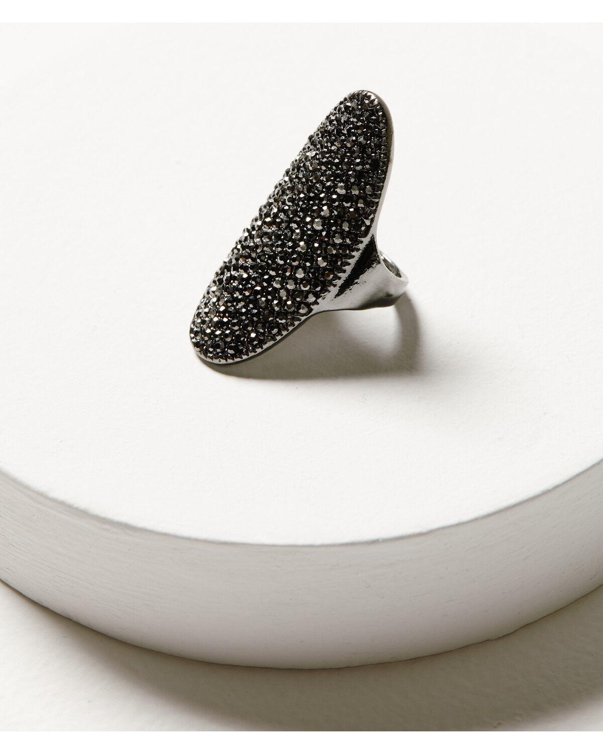 Image #1 - Shyanne Women's Enchanted Forest Pewter Sparkle Statement Ring, Pewter, hi-res