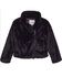 Image #1 - Urban Republic Girls' Faux Fur Moto Jacket, Black, hi-res
