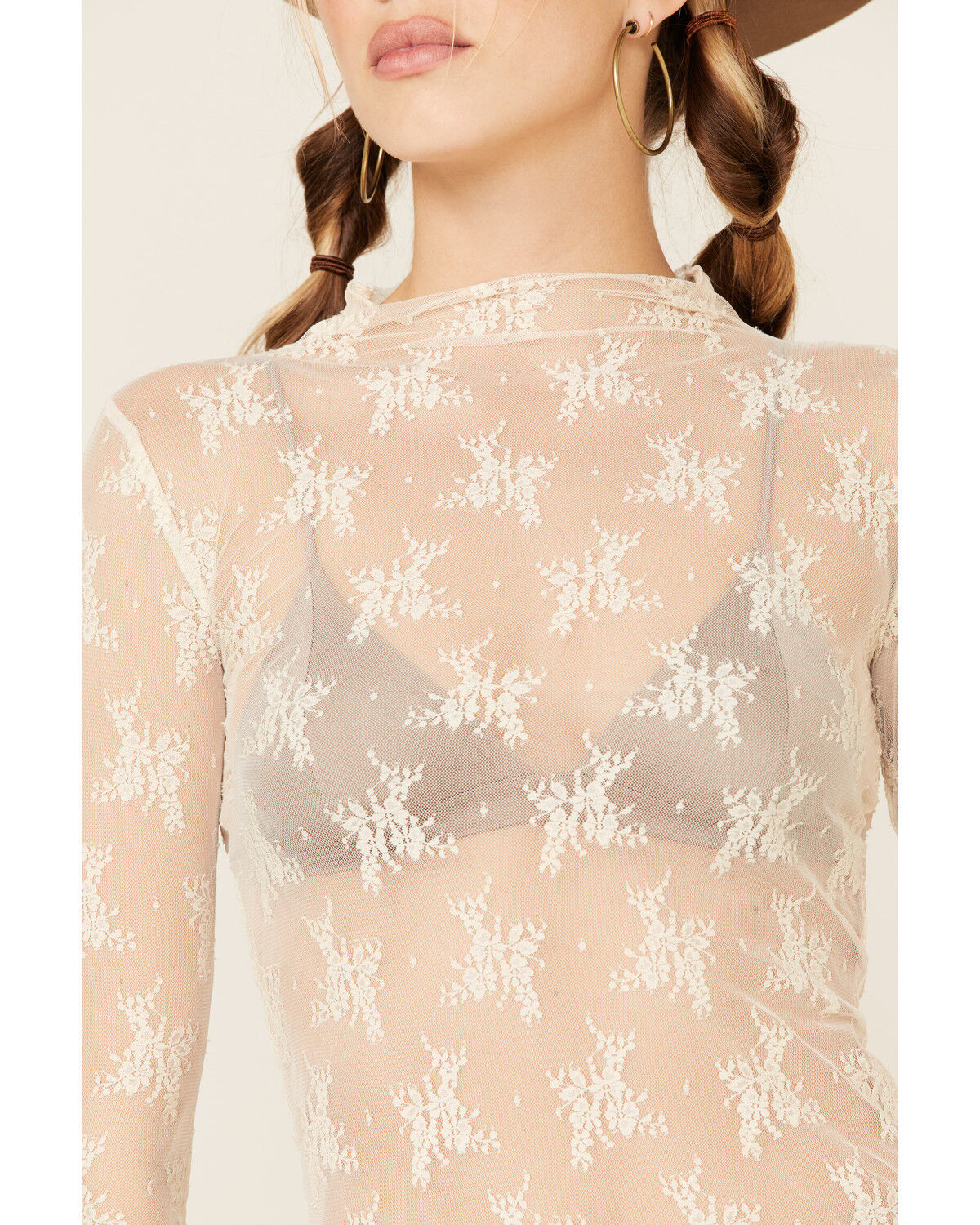 Image #2 - Free People Women's Lady Lux Layering Top, Ivory, hi-res
