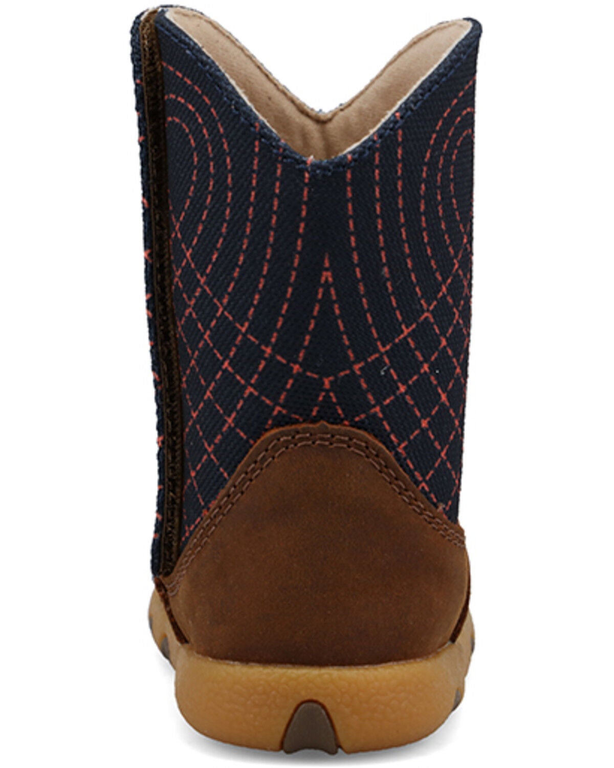 Image #5 - Twisted X Infant Boys' Driving Moc Boots - Round Toe, Navy, hi-res