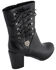Image #9 - Milwaukee Leather Women's Laced Side Riding Boots - Round Toe, Black, hi-res