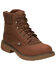 Image #1 - Justin Men's Rush Lacer Work Boots - Soft Toe, Brown, hi-res