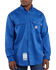 Image #2 - Carhartt Men's FR Solid Twill Long Sleeve Work Shirt, , hi-res