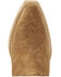 Image #6 - Lane Women's Lexington Suede Western Booties - Snip Toe, Brown, hi-res