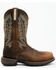 Image #2 - Shyanne Women's Drifting Western Work Boots - Composite Toe, Brown, hi-res