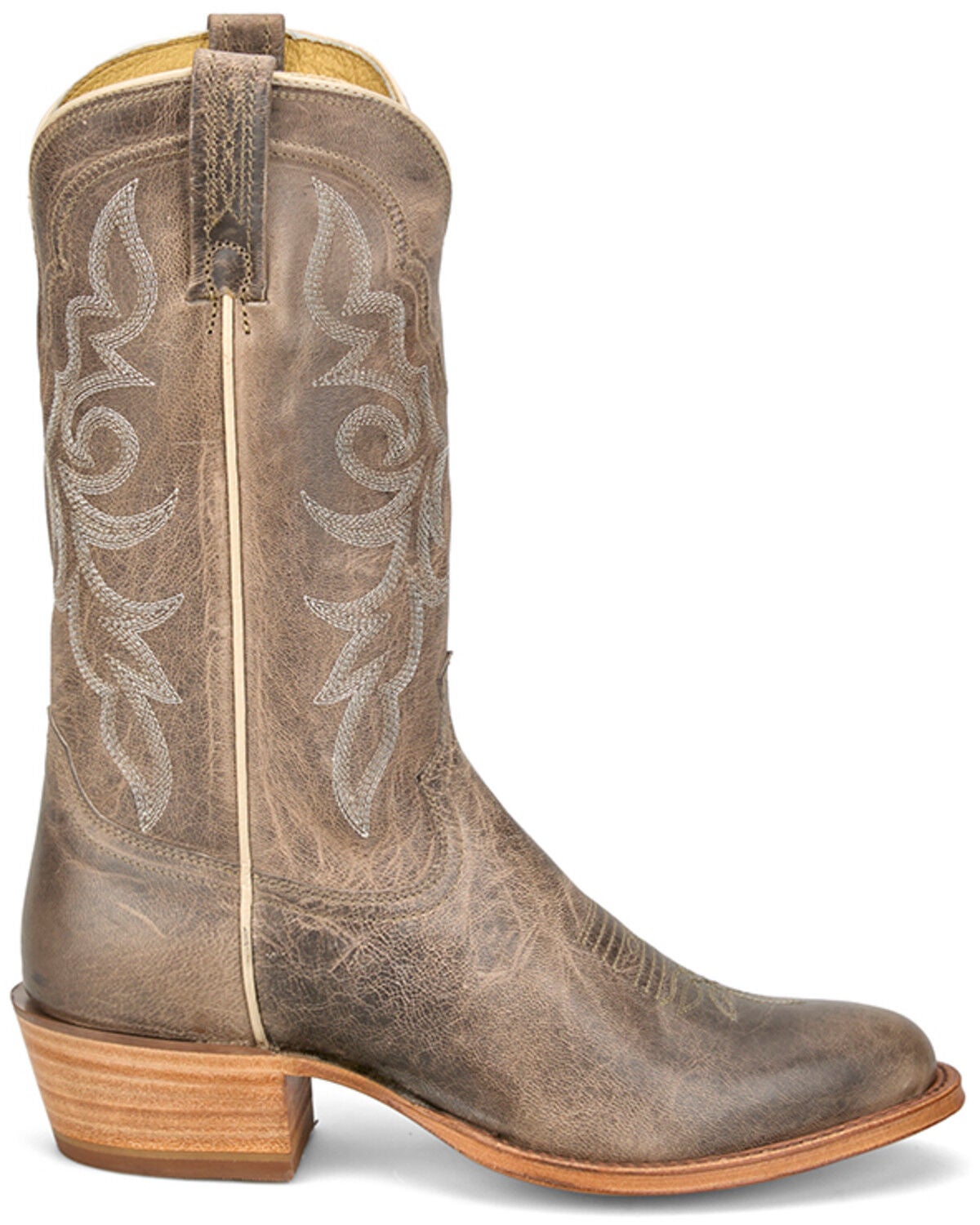 Image #2 - Tony Lama Men's Marco Western Boots - Round Toe, Grey, hi-res