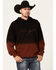 Kimes Ranch Men's Layton Outlier Logo Pullover Hooded Sweatshirt , Red, hi-res