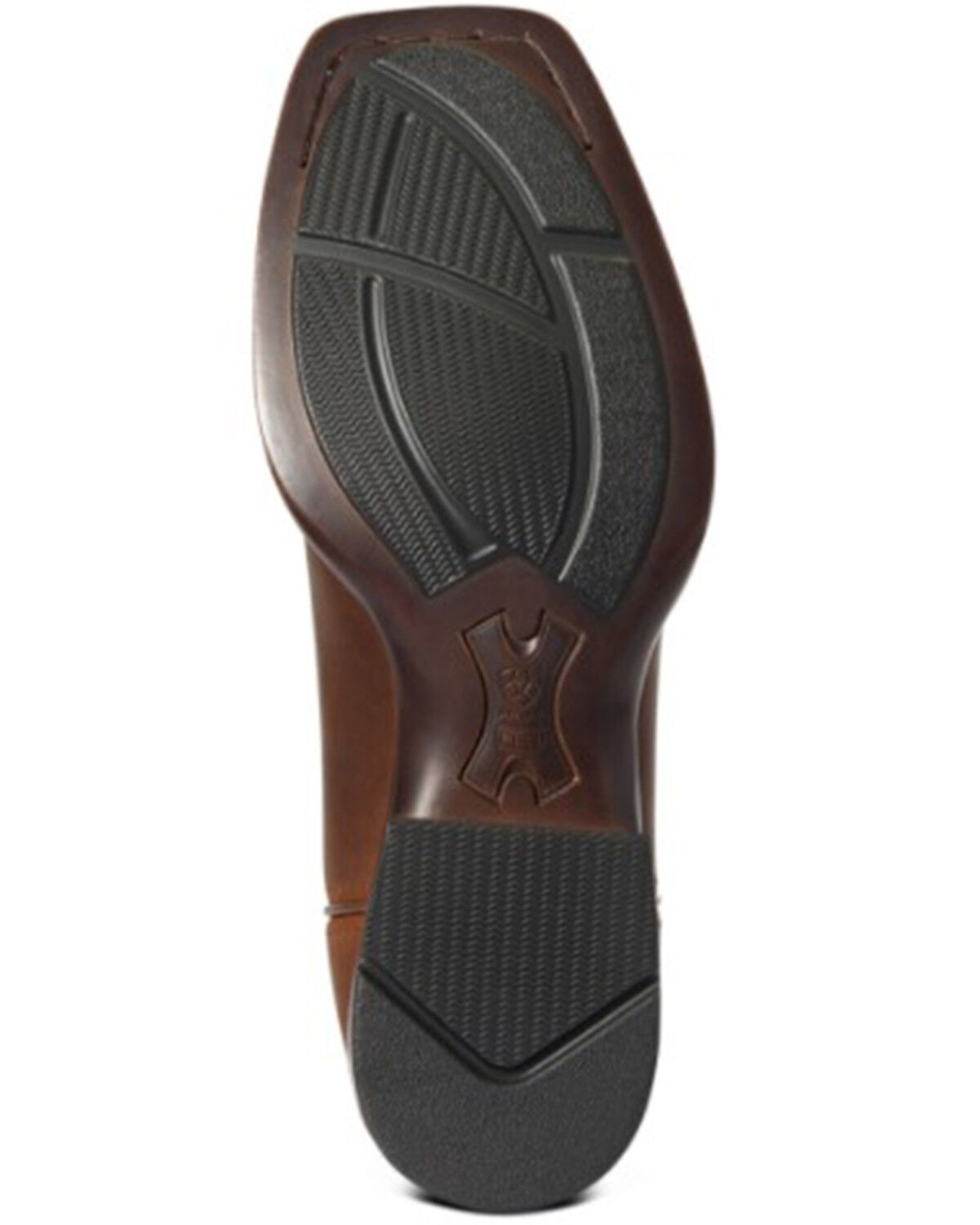 Image #5 - Ariat Men's Distressed Dash VentTEK Ultra Bantamweight Performance Western Boots - Broad Square Toe, Brown, hi-res