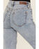 Image #4 - Rock & Roll Denim Women's Light Wash High Rise Rhinestone Studded Bootcut Stretch Denim Jeans, Light Wash, hi-res