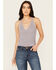 Cleo + Wolf Women's Sweater Knit Tank, Light Purple, hi-res
