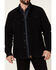 Image #3 - Dakota Grizzly Men's Solid Major Long Sleeve Button Down Western Flannel Shirt, Black, hi-res