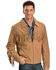 Scully Men's Fringed Suede Leather Short Jacket, Bourbon, hi-res