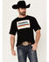 Cinch Men's Support Local Farmers Short Sleeve T-Shirt, Black, hi-res