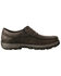 Twisted X Men's Casual Slip-On Driving Shoes - Moc Toe, Black, hi-res