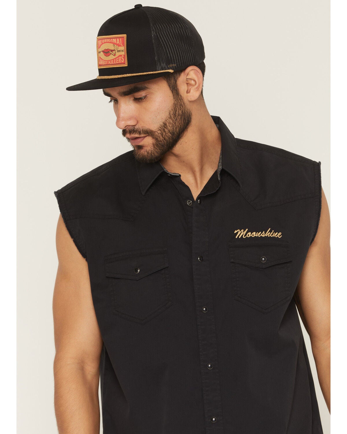 Image #1 - Whiskey Bent Men's Matchbox Ball Cap, Black, hi-res
