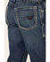 Image #5 - Ariat Men's FR M4 Low Rise Bootcut Work Jeans, Denim, hi-res
