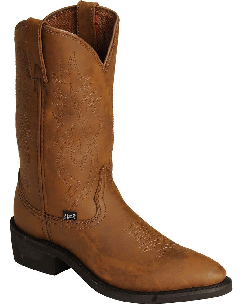 justin cowboy boots clearance