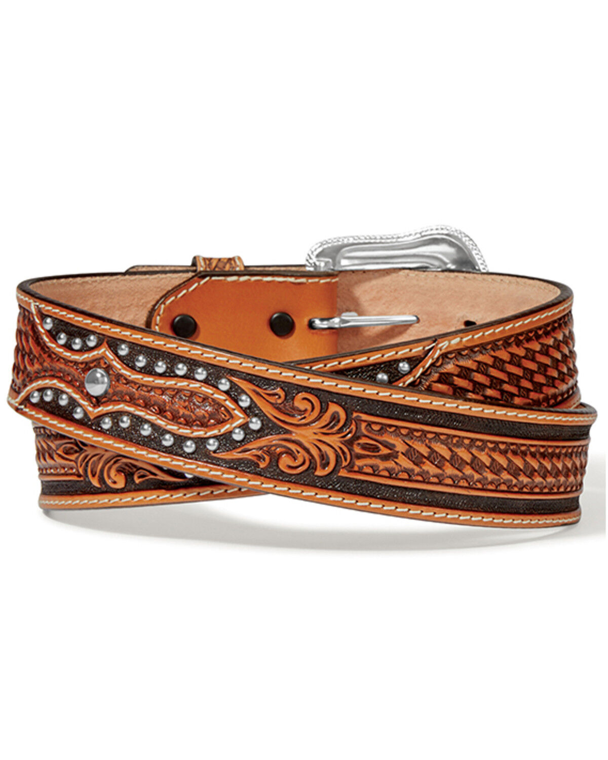 Image #2 - Tony Lama Men's Ringo Western Belt, , hi-res