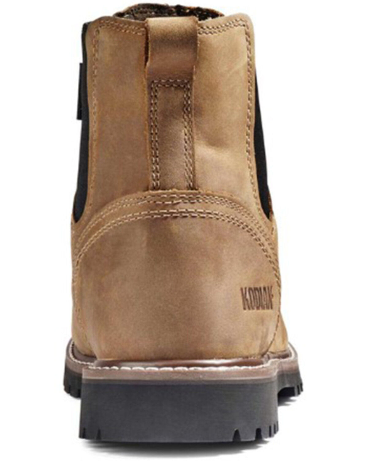 Image #5 - Kodiak Men's McKinney Chelsea Work Boots - Composite Toe, Brown, hi-res
