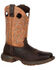 Image #2 - Durango Men's Rebel Waterproof Western Boots - Steel Toe, Brown, hi-res