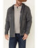 Image #3 - United By Blue Men's Flannel Lined Hooded Anchor Chore Coat, Navy, hi-res