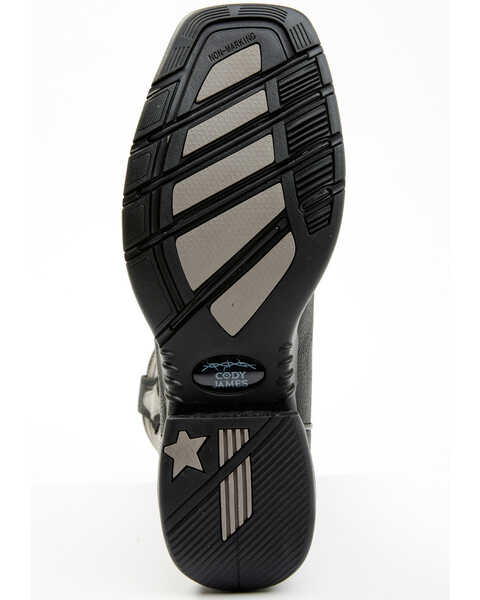 Image #7 - Cody James Men's Summit Lite Xero Gravity Performance Western Boots - Broad Square Toe, Black, hi-res