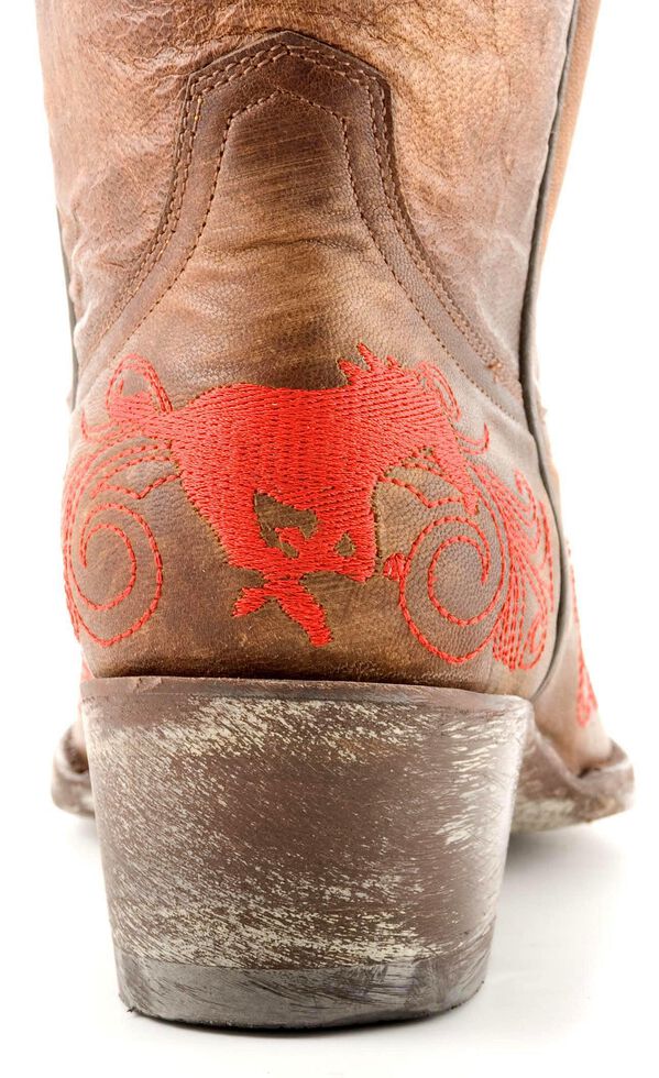 Gameday Southern Methodist University Cowgirl Boots - Pointed Toe, Brass, hi-res