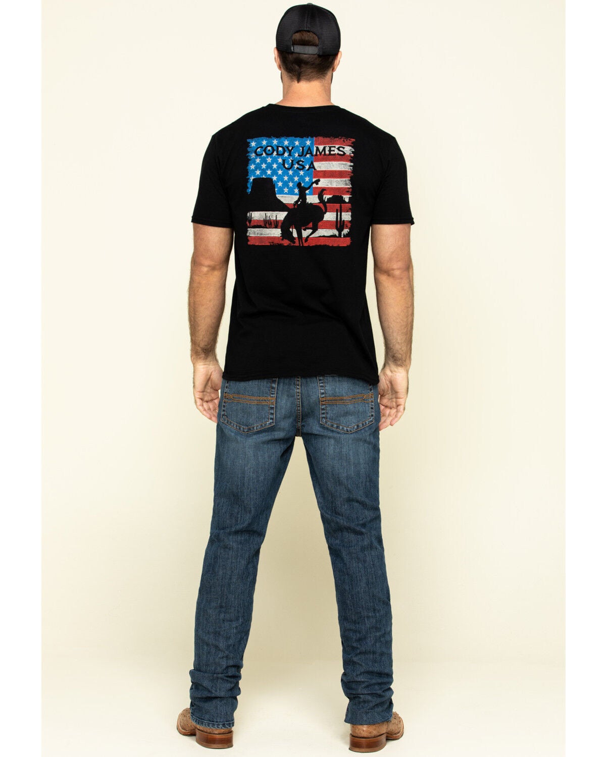 Image #3 - Cody James Men's Equalizer Wash Jackson Slim Straight Stretch Denim Jeans, Blue, hi-res