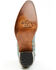 Image #7 - Circle G Women's Distressed Inlay Western Booties - Snip Toe, Blue, hi-res