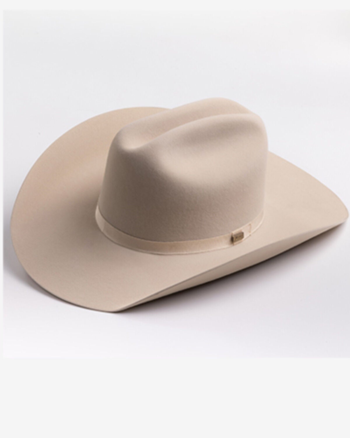 Larry Mahan Telluride 6X Felt Cowboy Hat, Silver Belly, hi-res