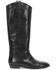 Image #2 - Frye Women's Blair Tall Western Boots - Round Toe, Black, hi-res