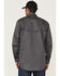 Image #4 - Forge Workwear Men's FR Lightweight Ripstop Vent Long Sleeve Snap Work Shirt, Grey, hi-res